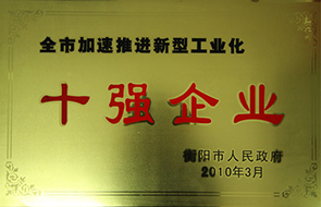2010年度全市加速推進新型工業(yè)化十強企業(yè).JPG